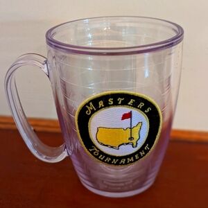 Tervis Master's Tournament patch Clear Mug